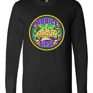 Black Mardi Gras T-Shirt